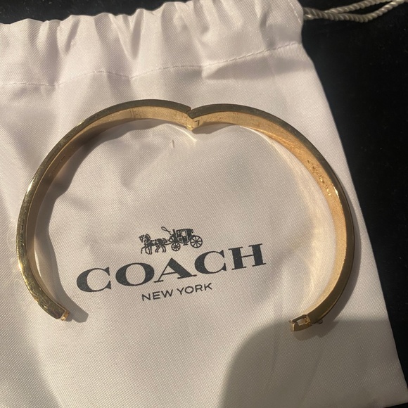 COACH black & white enamel bracelet - Picture 3 of 5